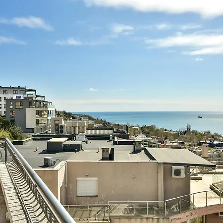 Skyline Grand Penthous Free Parking Apartman Várna